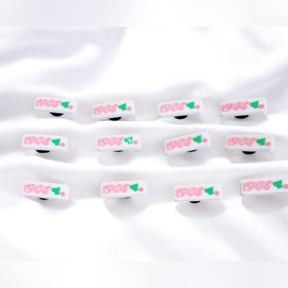 AKA Sorority Croc Charms - Picture 1 of 2